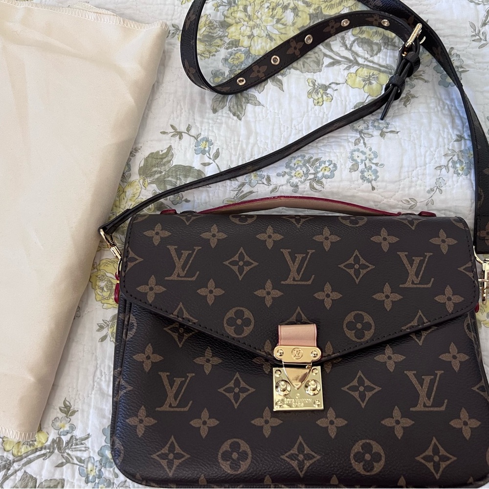 Louis Vuitton Brown Monogram Crossbody Bag